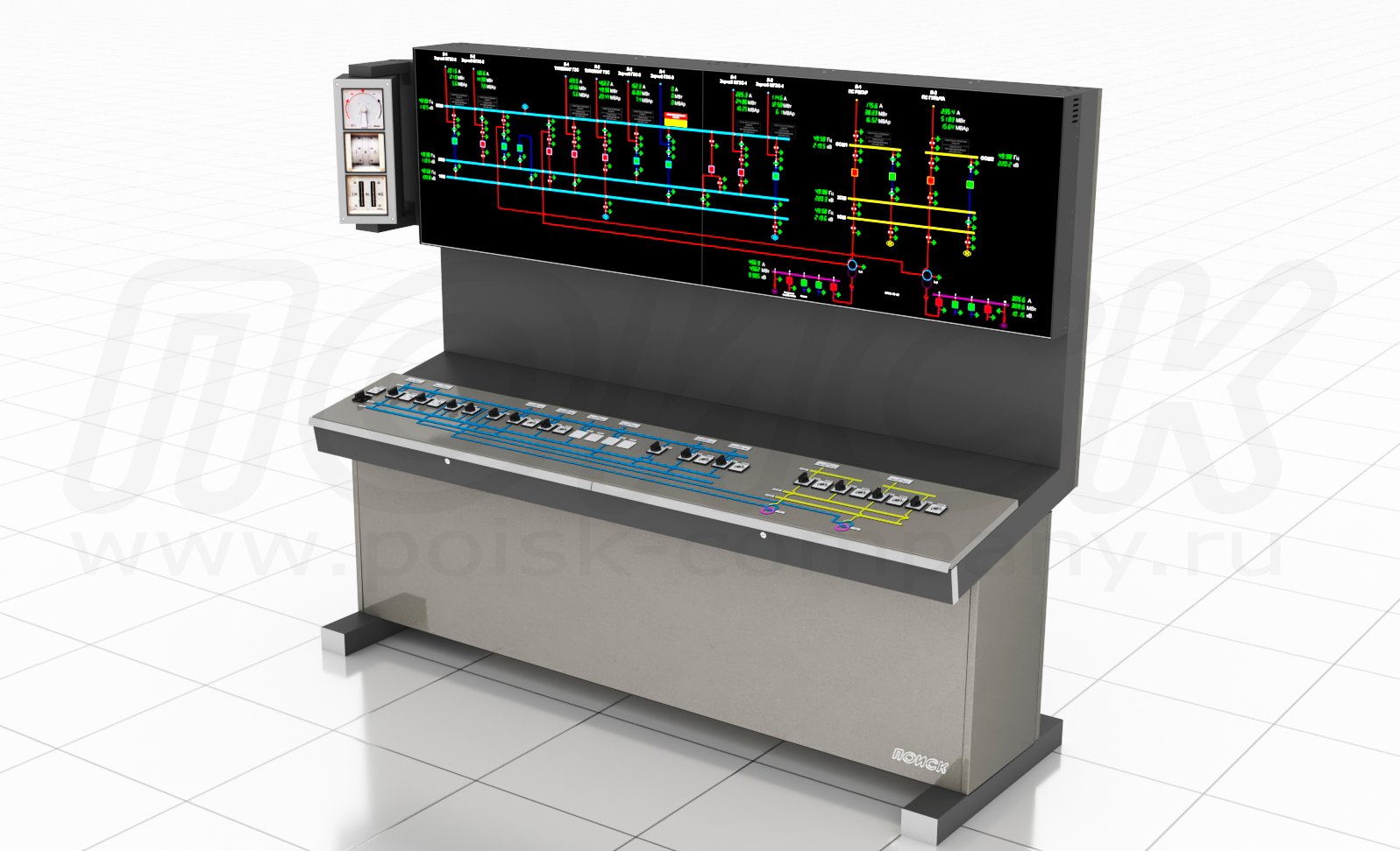 Напольные пульты управления