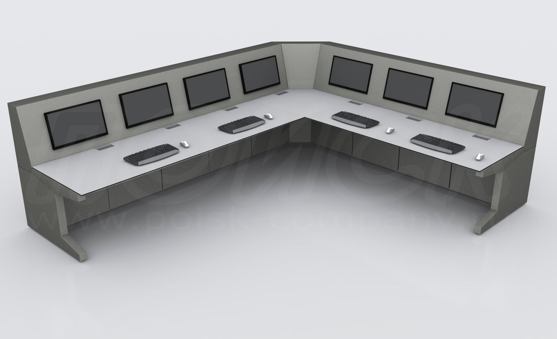 Напольные пульты управления