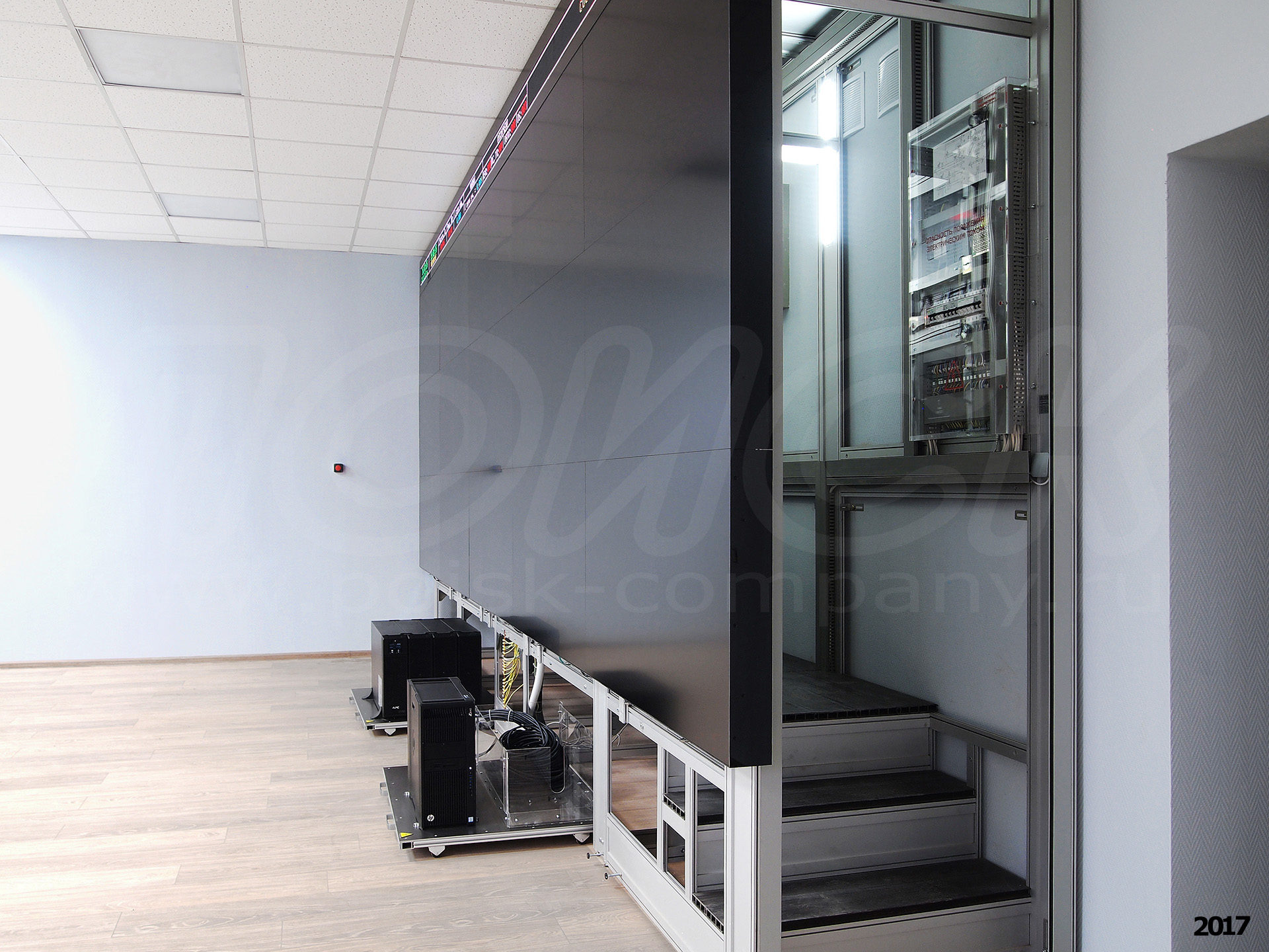 диспетчерский видеощит для ООО Удмуртэнергонефть (02)