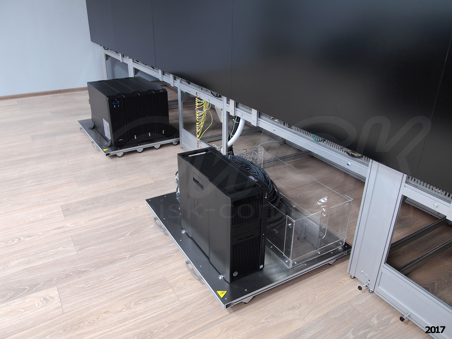 диспетчерский видеощит для ООО Удмуртэнергонефть (03)