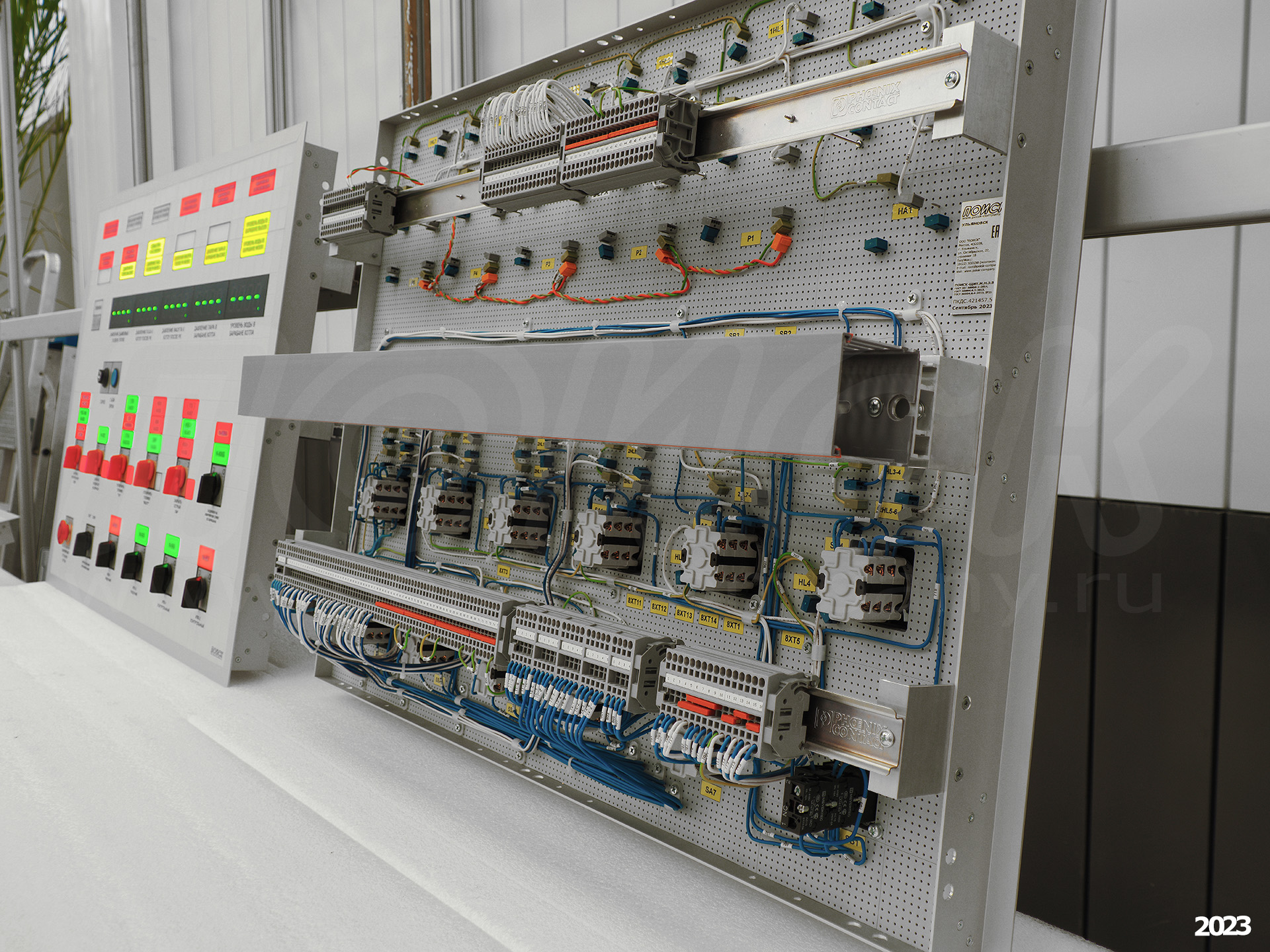 Матричные панели управления для Тобольской ТЭЦ (01)