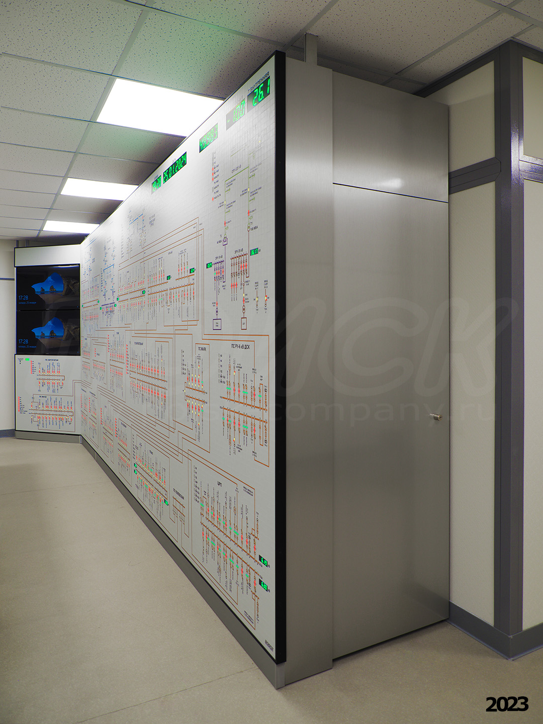 Диспетчерский щит для АО Северский трубный завод (04)