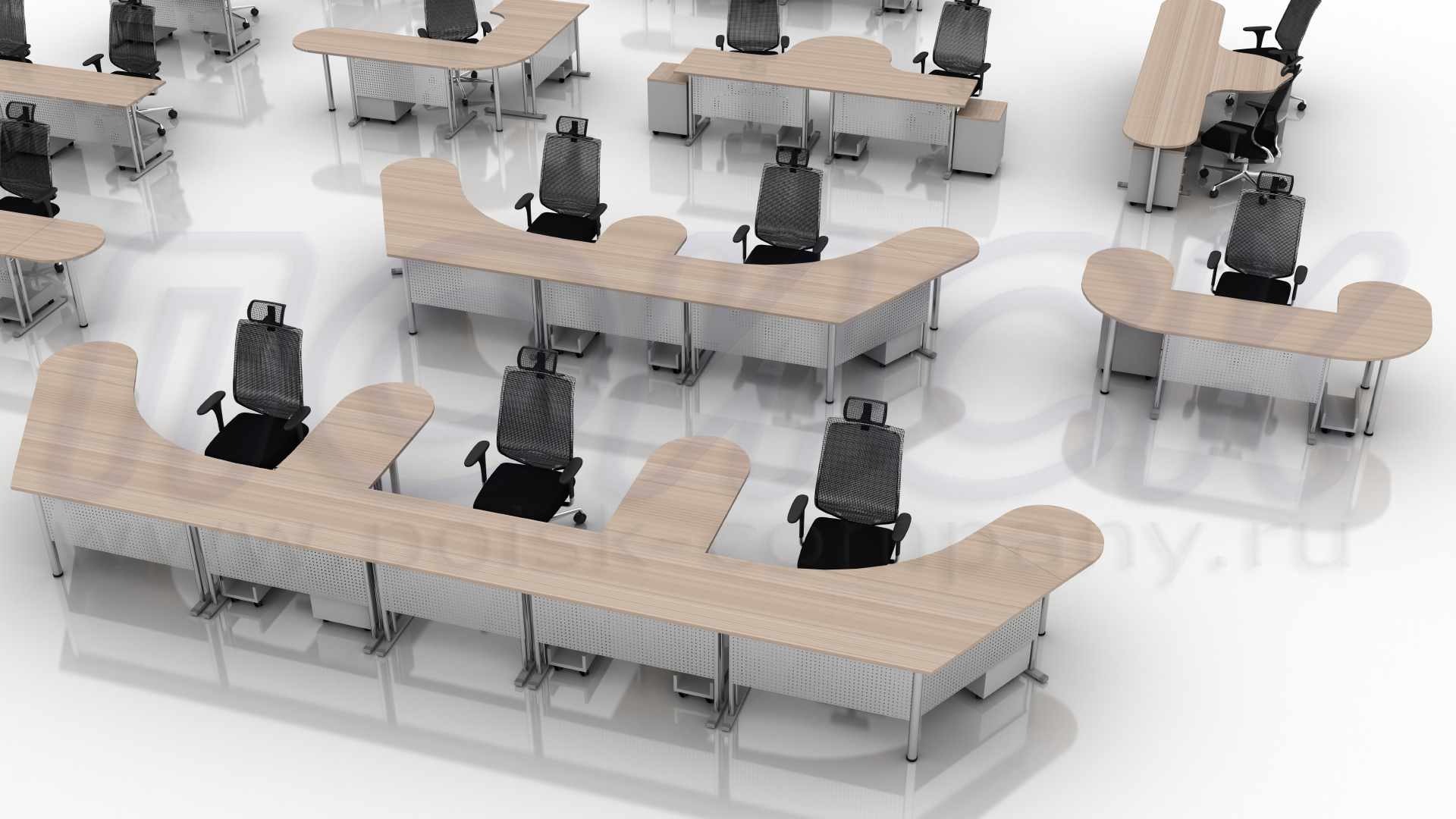 Диспетчерские столы серии ПОИСК-А