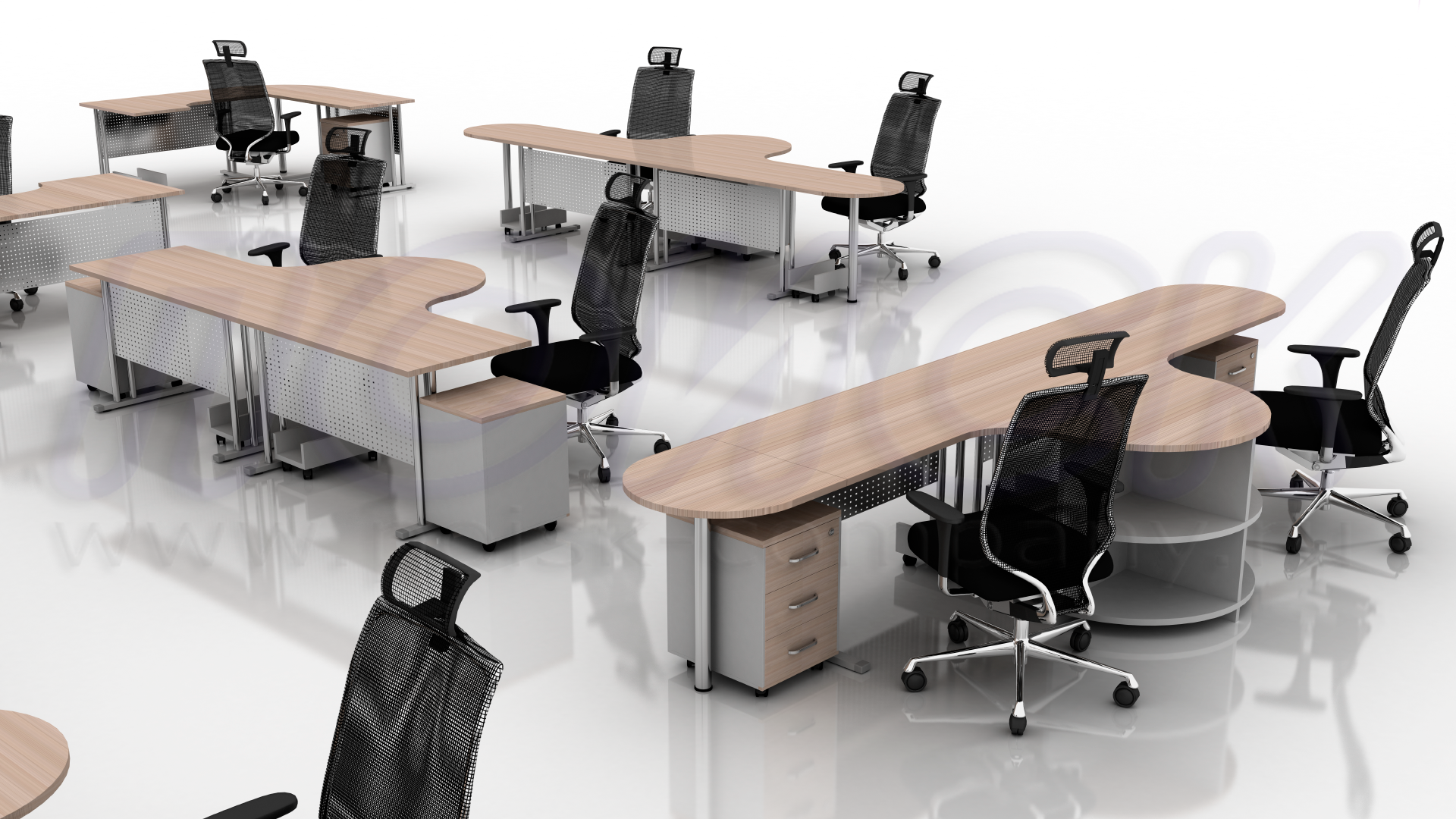 Диспетчерские столы серии ПОИСК-А