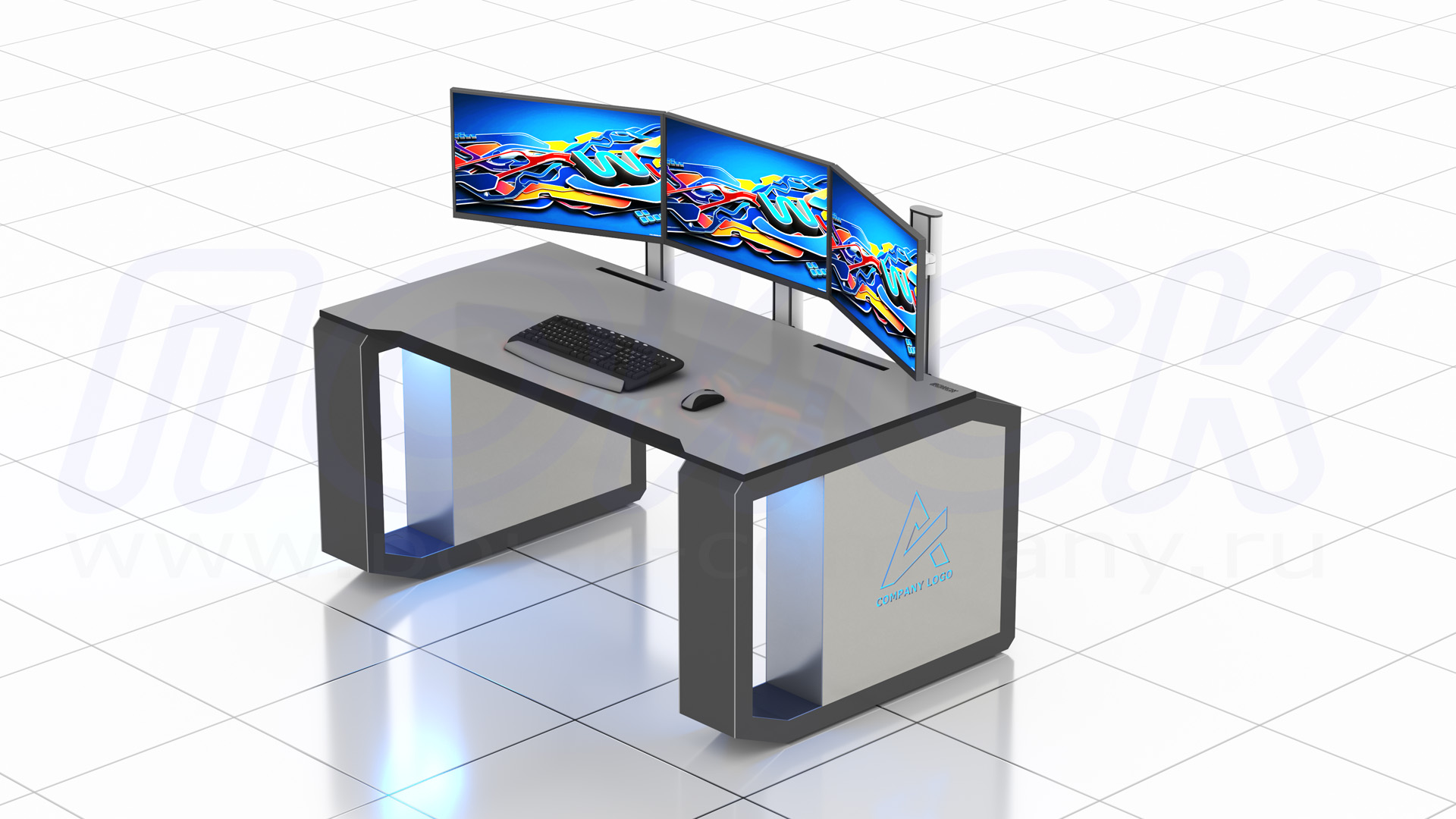 Диспетчерский стол-пульт серии ПОИСК-D (01)