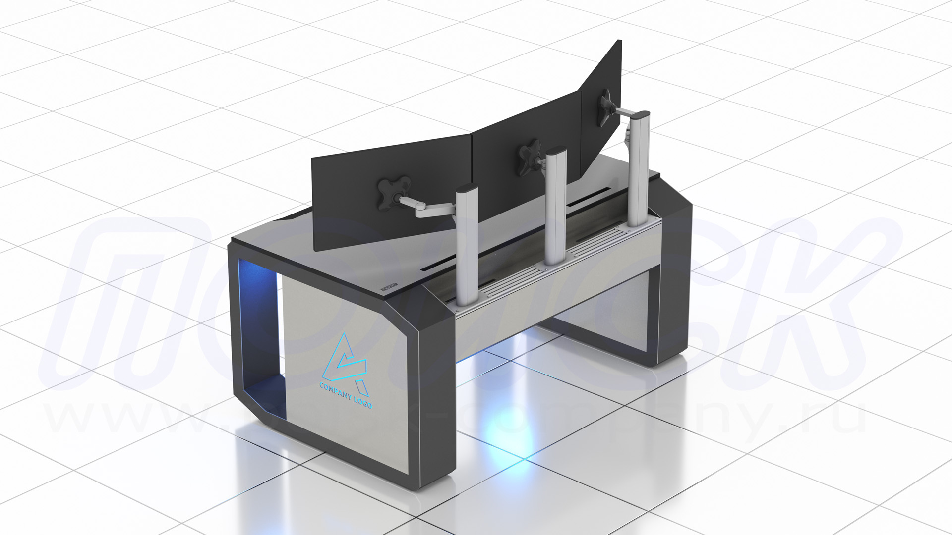 Диспетчерский стол-пульт серии ПОИСК-D (03)