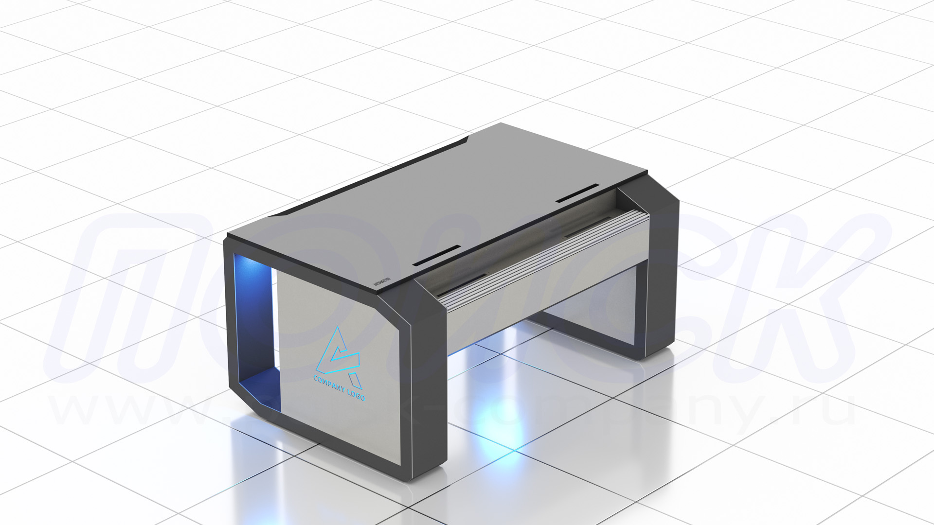 Диспетчерский стол-пульт серии ПОИСК-D (04)