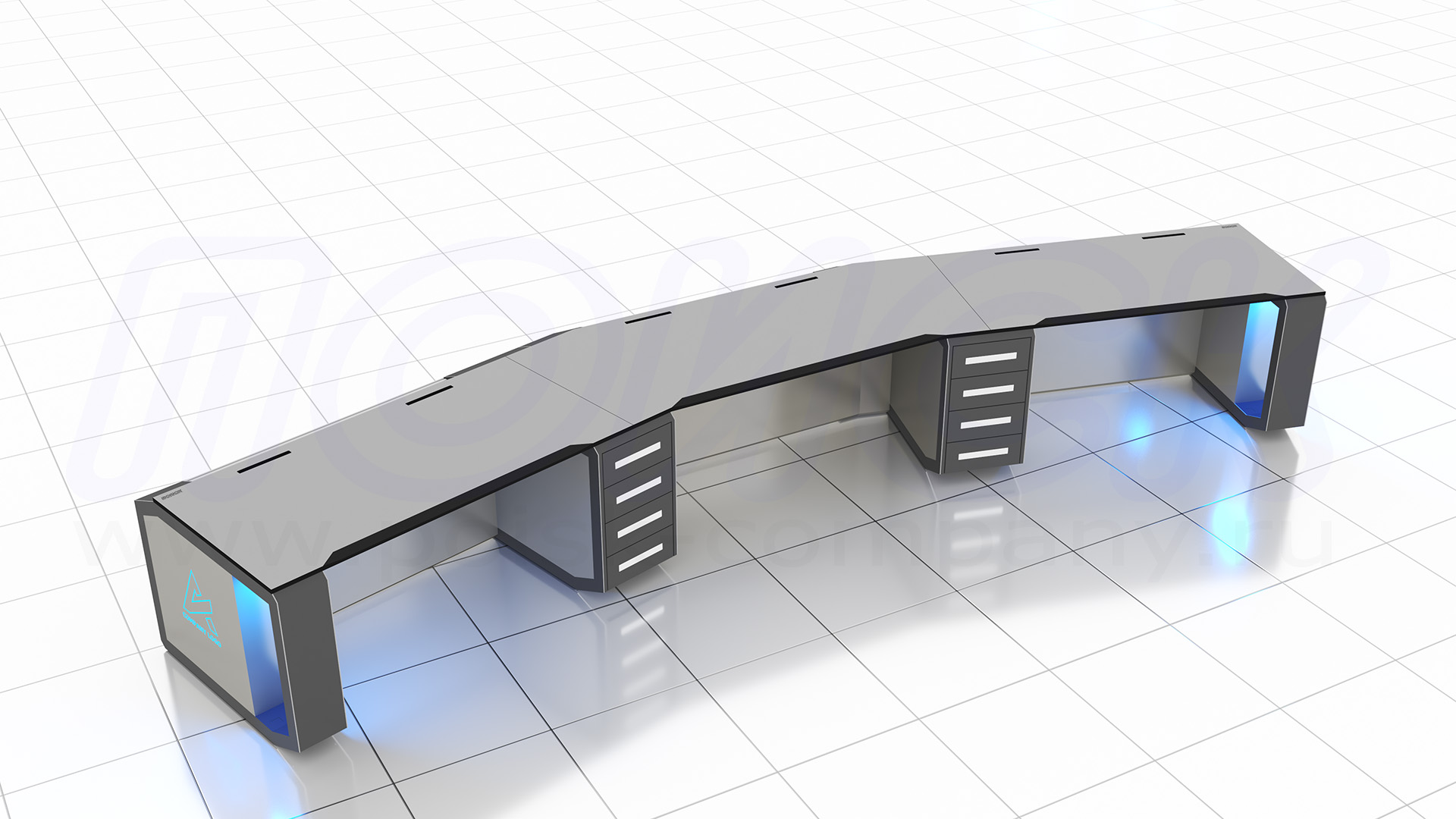 Диспетчерский стол-пульт серии ПОИСК-D (94)