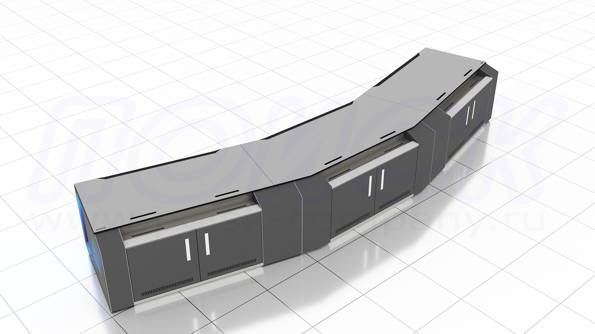 Диспетчерский стол-пульт серии ПОИСК-D (97)