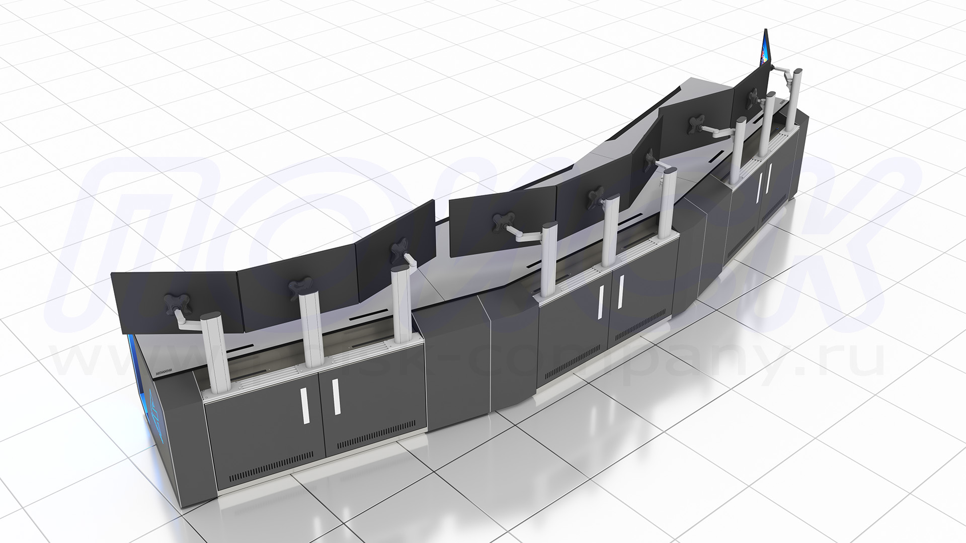 Диспетчерский стол-пульт серии ПОИСК-D (98)