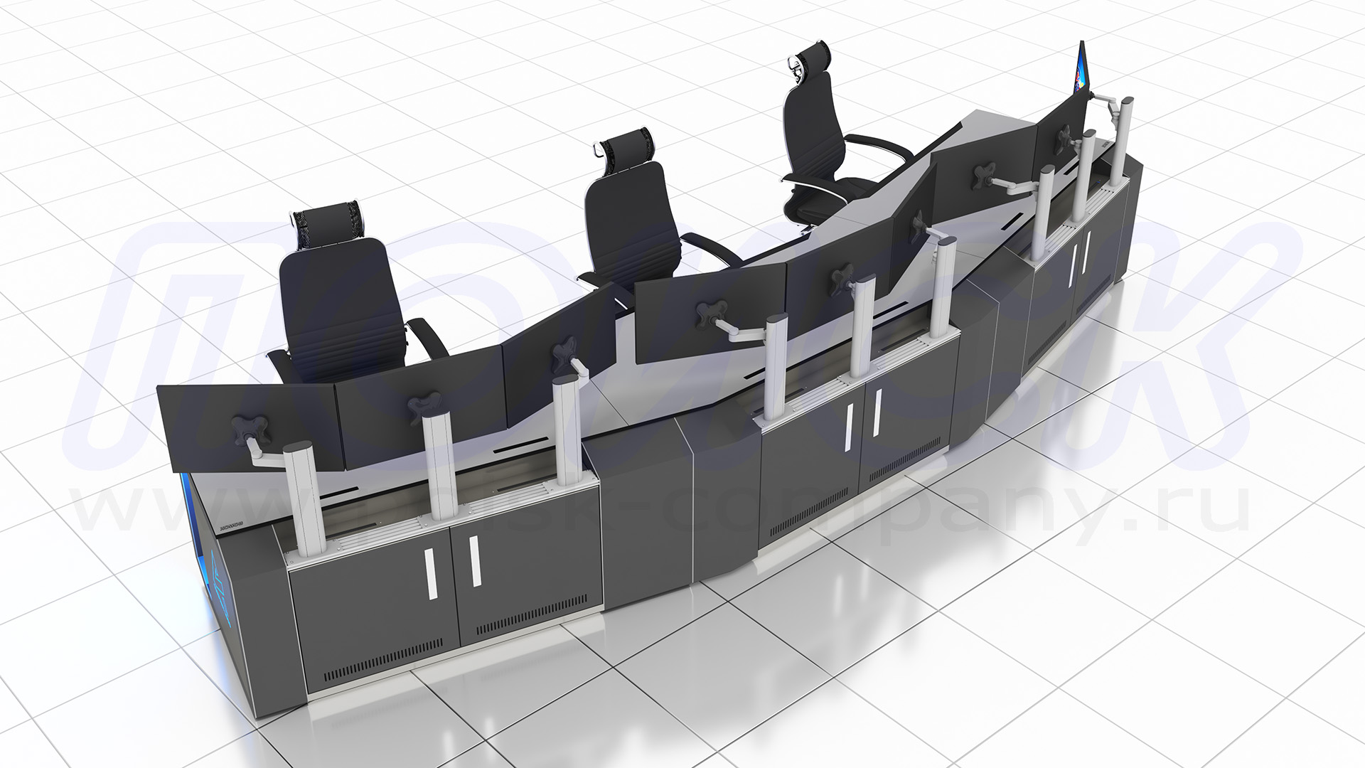 Диспетчерский стол-пульт серии ПОИСК-D (99)