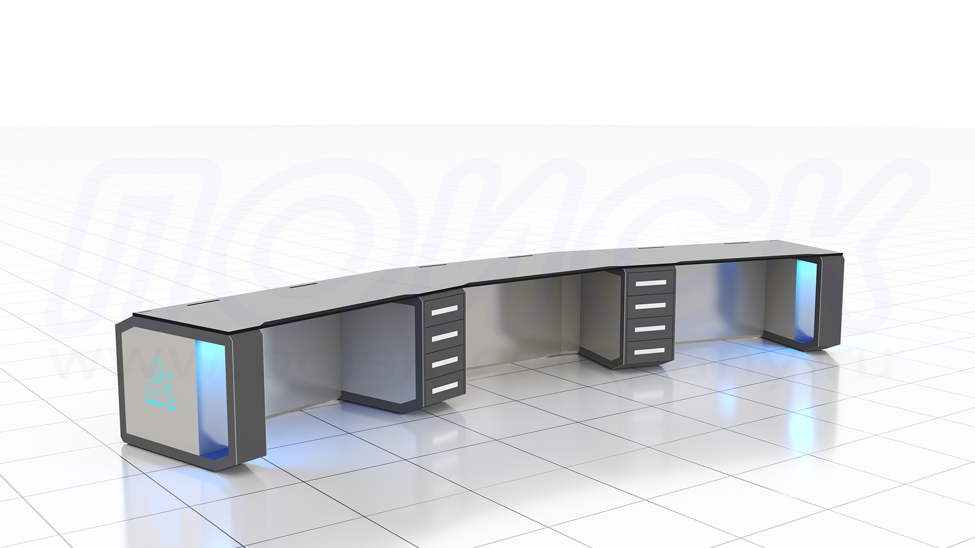 Диспетчерский стол-пульт серии ПОИСК-D (100)