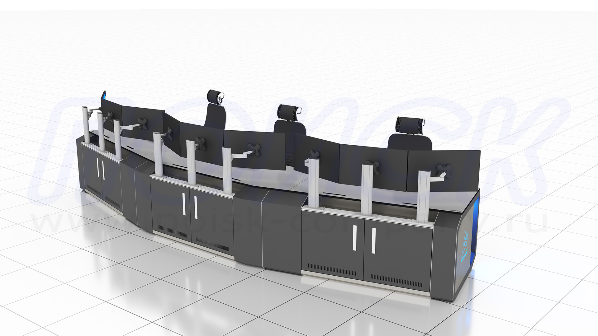 Диспетчерский стол-пульт серии ПОИСК-D (105)