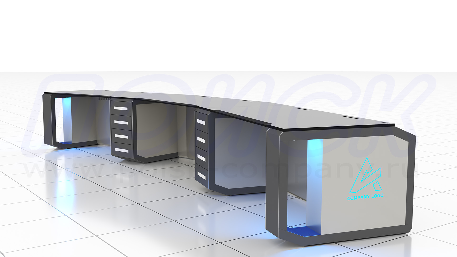 Диспетчерский стол-пульт серии ПОИСК-D (109)