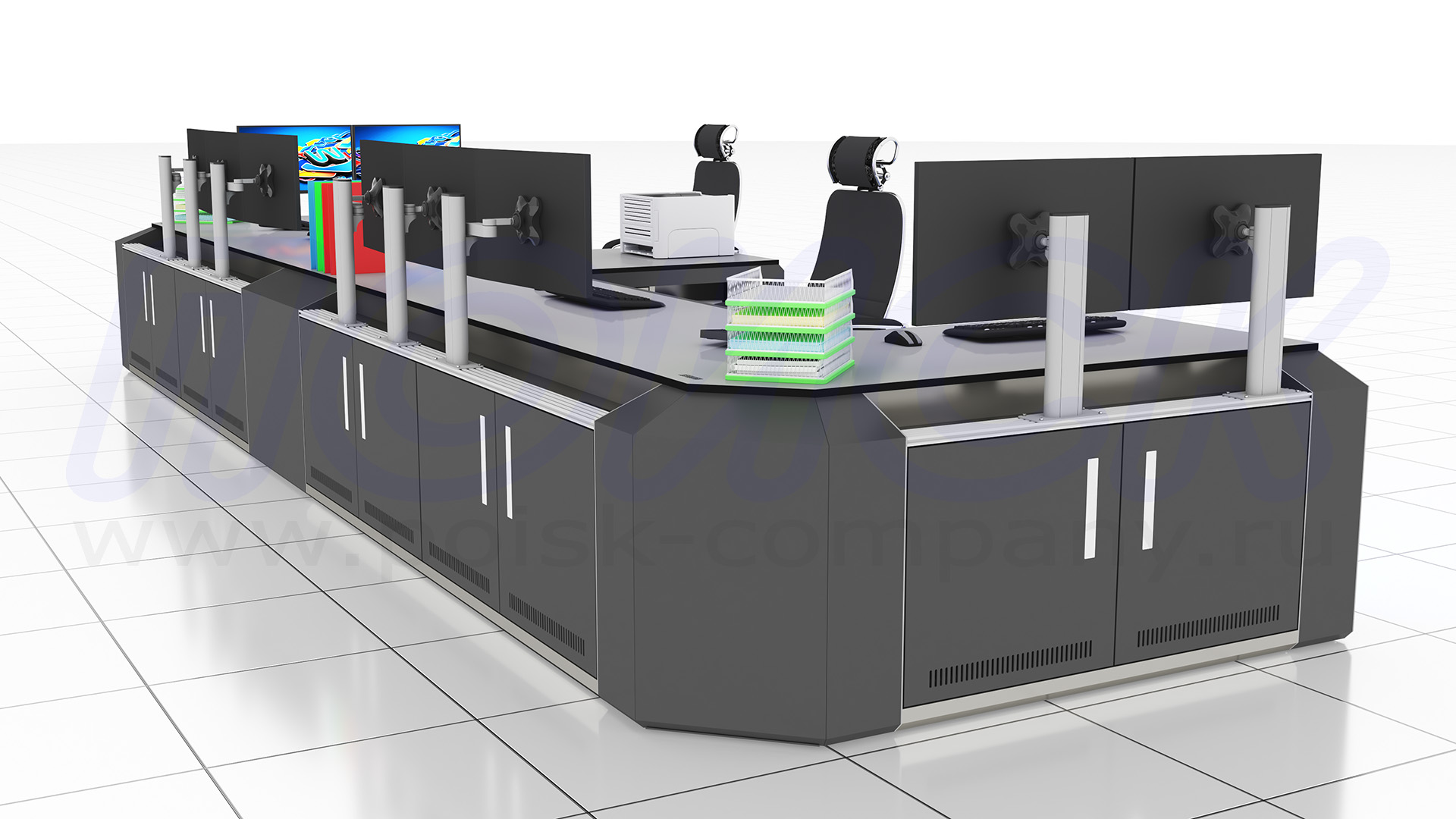 Диспетчерский стол-пульт серии ПОИСК-D (131)