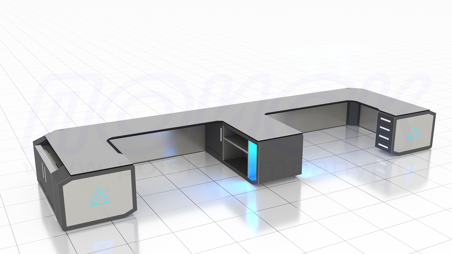 Диспетчерский стол-пульт серии ПОИСК-D (138)