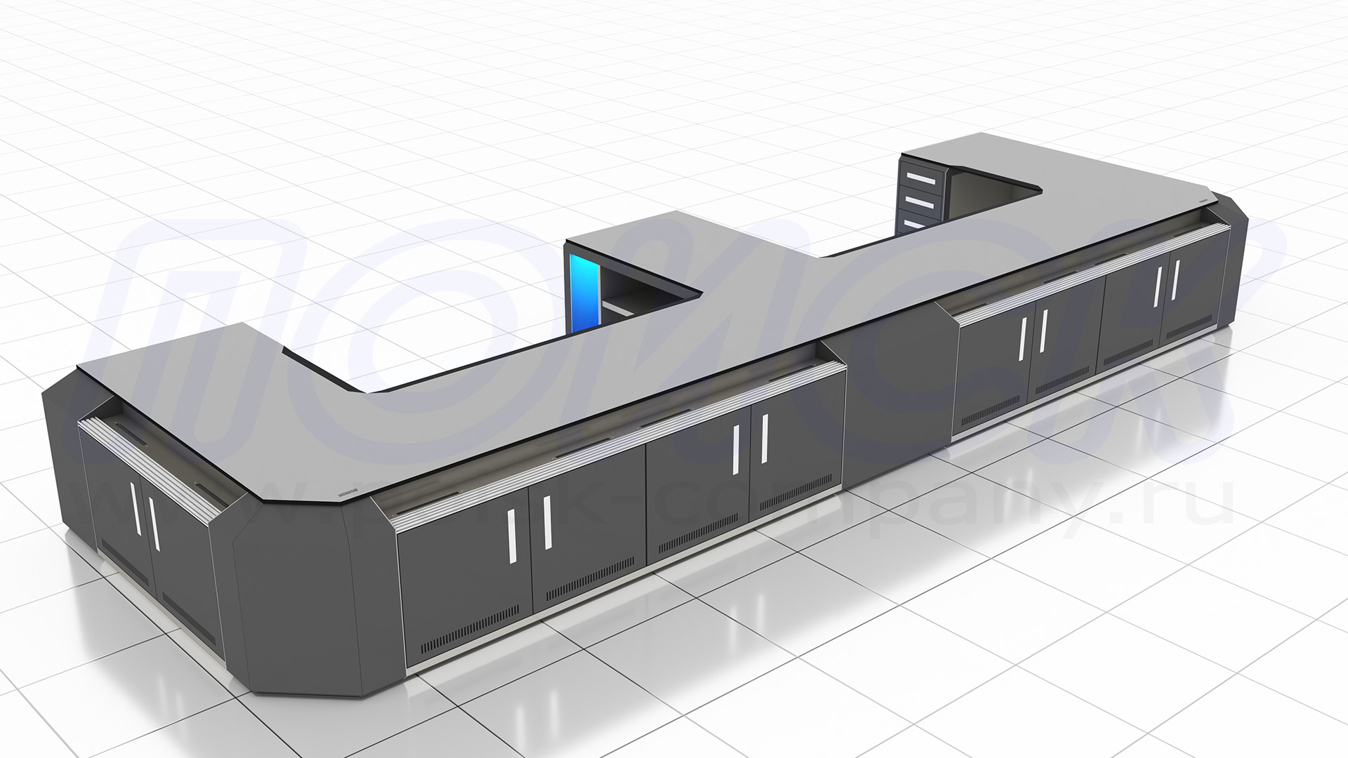 Диспетчерский стол-пульт серии ПОИСК-D (141)