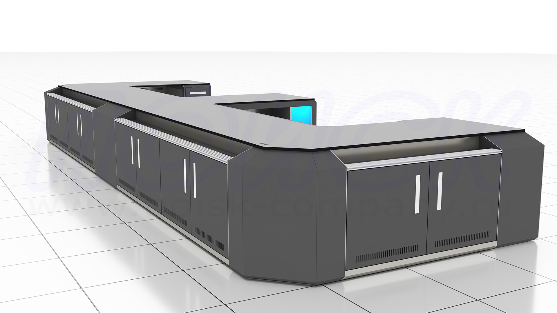 Диспетчерский стол-пульт серии ПОИСК-D (156)