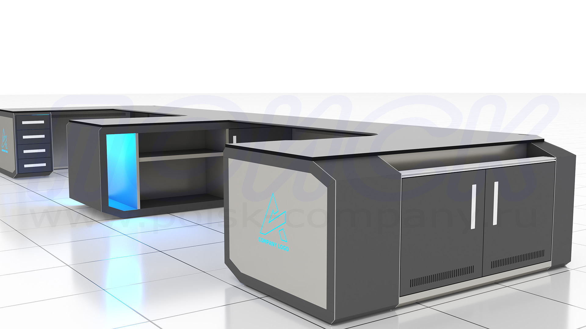 Диспетчерский стол-пульт серии ПОИСК-D (159)