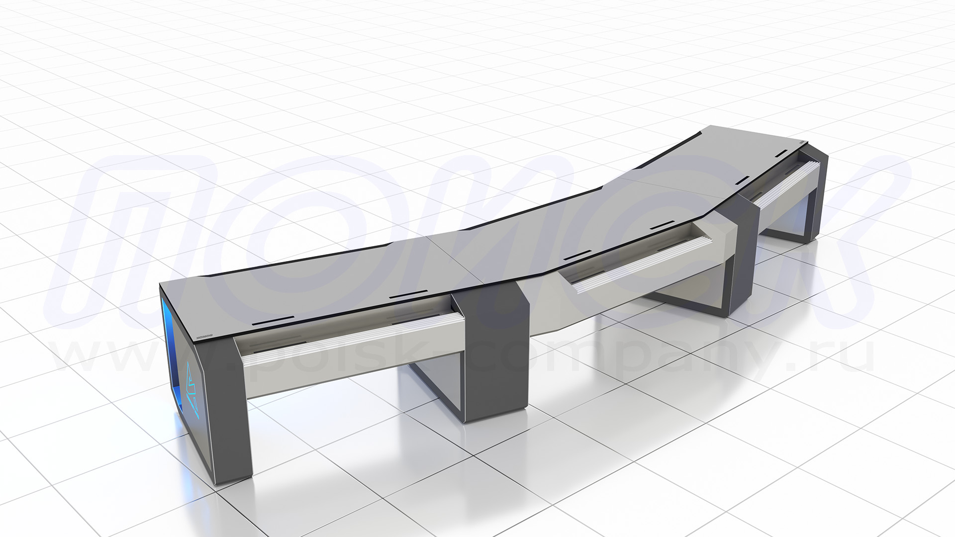 Диспетчерский стол-пульт серии ПОИСК-D (16)