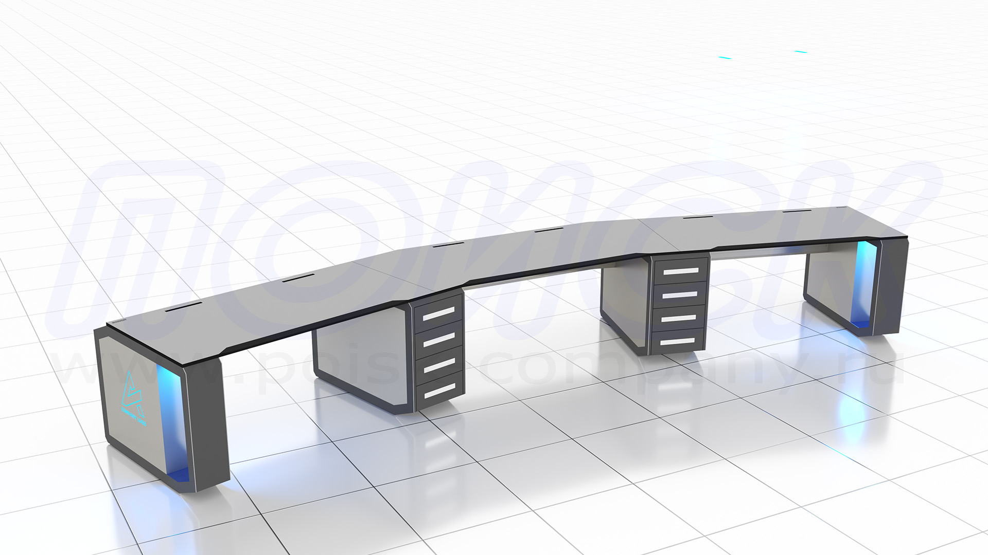 Диспетчерский стол-пульт серии ПОИСК-D (13)