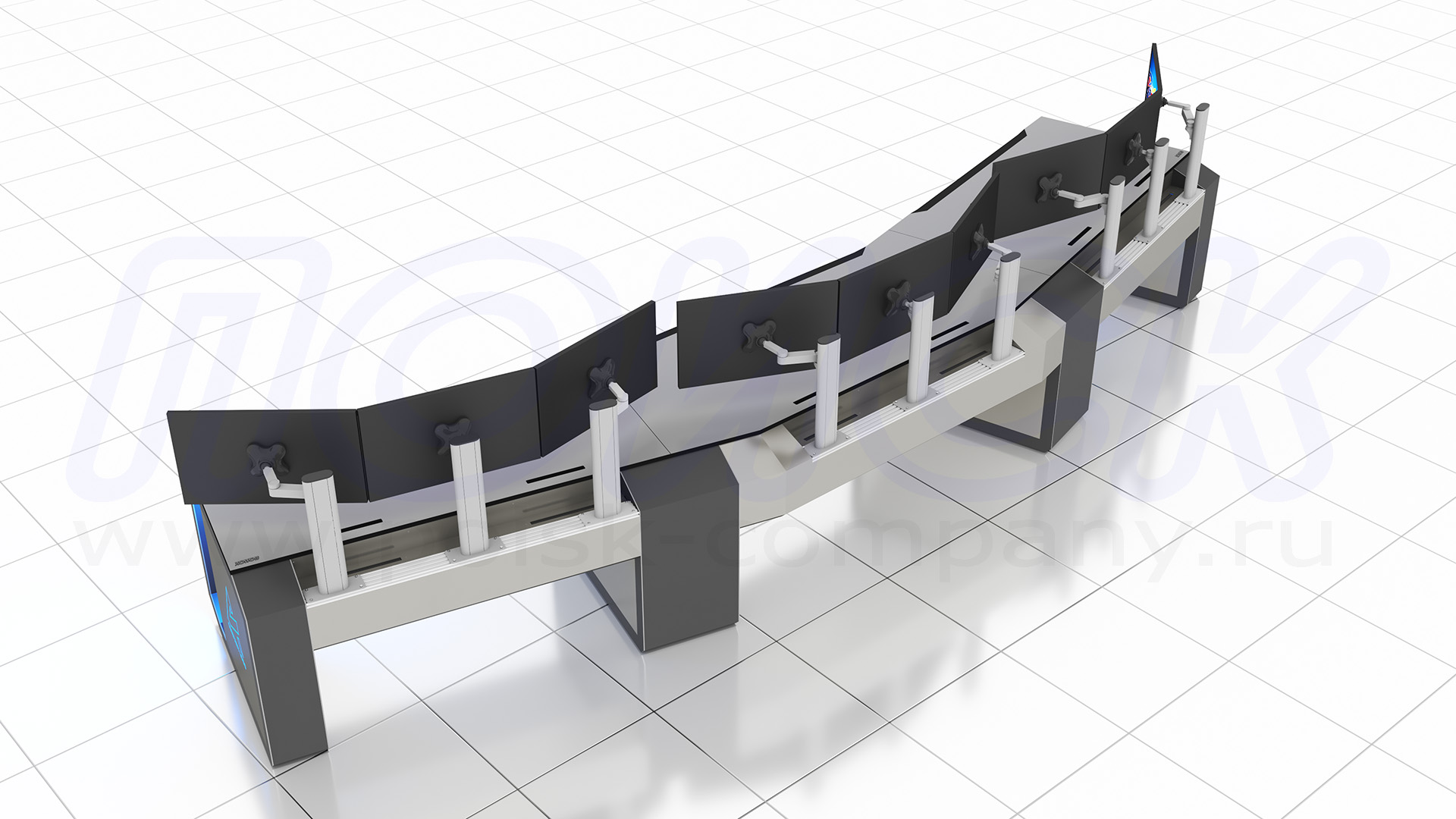 Диспетчерский стол-пульт серии ПОИСК-D (23)