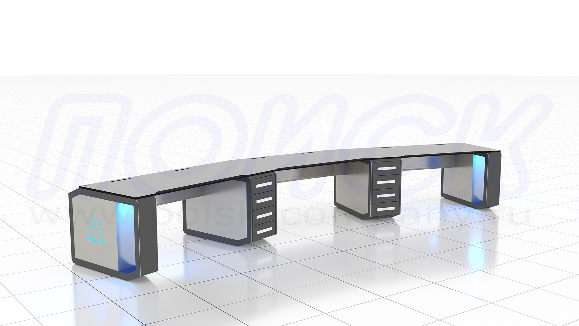 Диспетчерский стол-пульт серии ПОИСК-D (25)