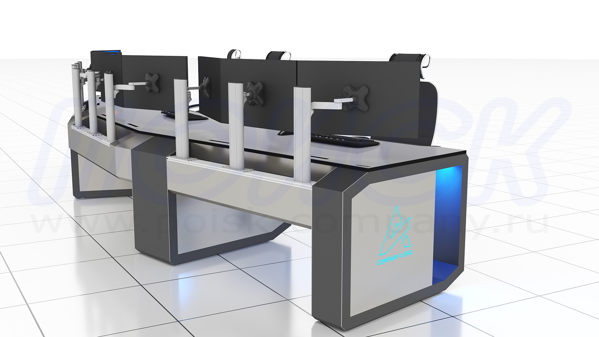 Диспетчерский стол-пульт серии ПОИСК-D (33)