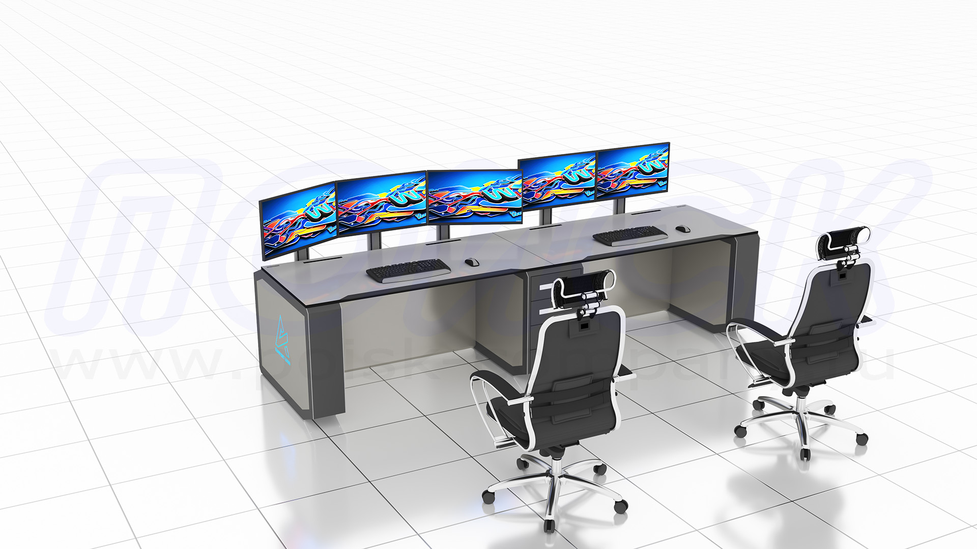 Диспетчерский стол-пульт серии ПОИСК-D (39)