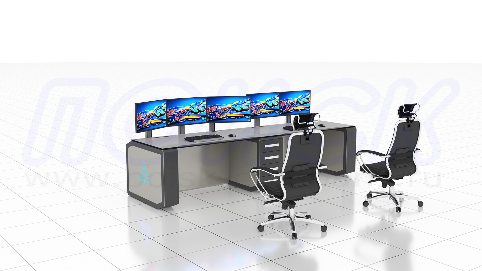 Диспетчерский стол-пульт серии ПОИСК-D (51)