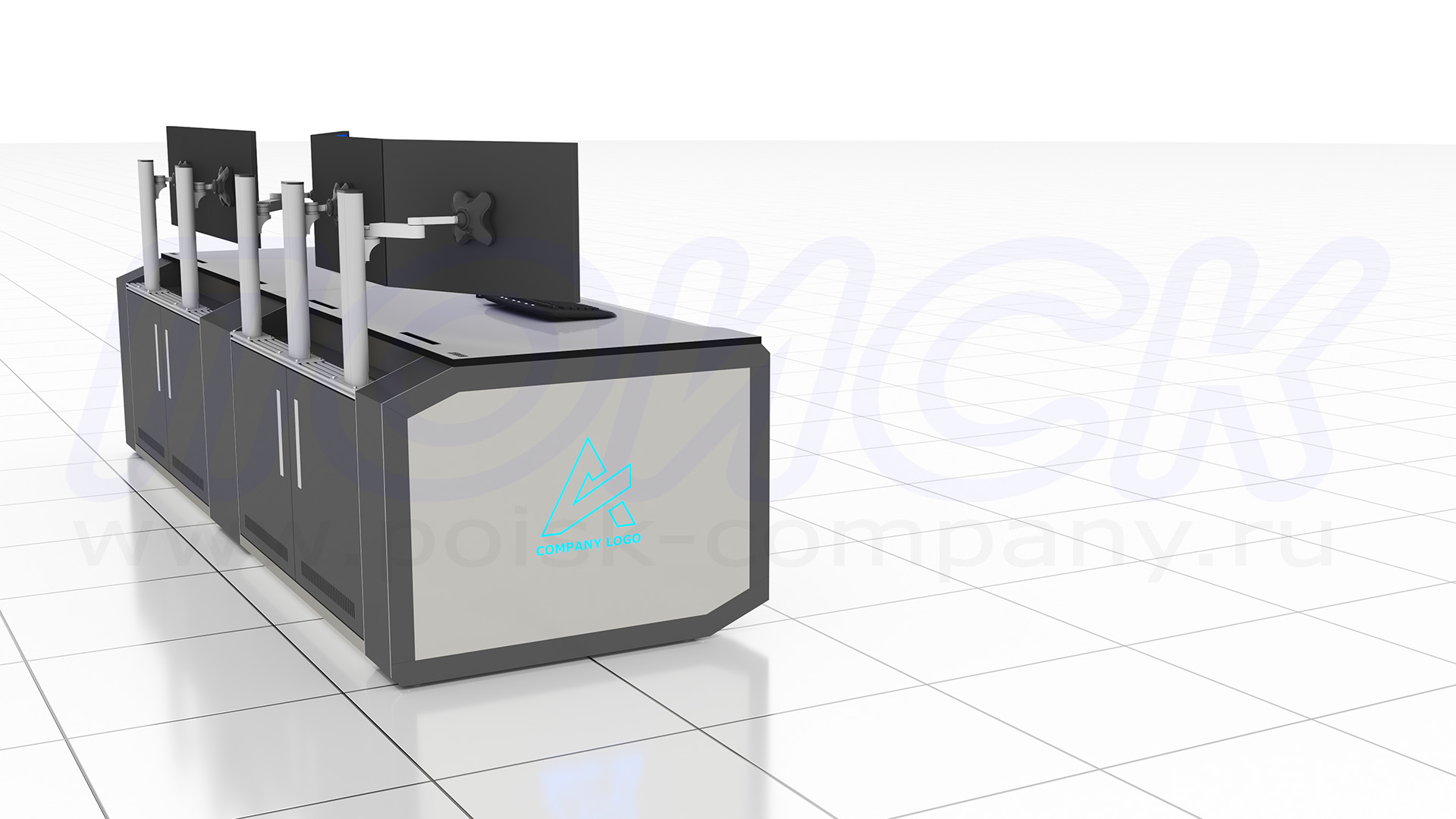 Диспетчерский стол-пульт серии ПОИСК-D (56)