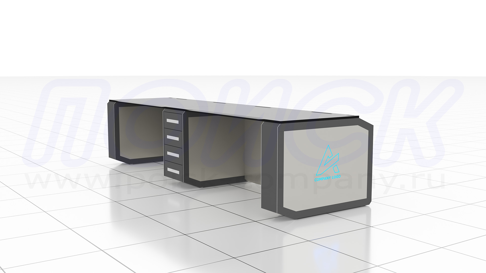 Диспетчерский стол-пульт серии ПОИСК-D (58)