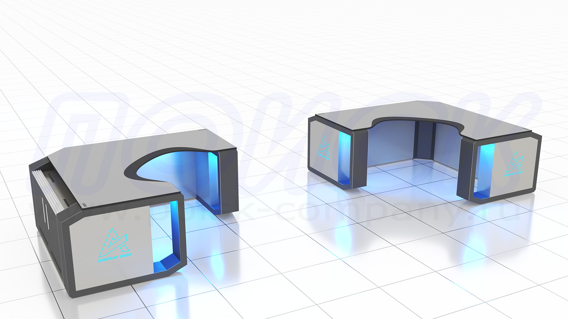 Диспетчерский стол-пульт серии ПОИСК-D (61)