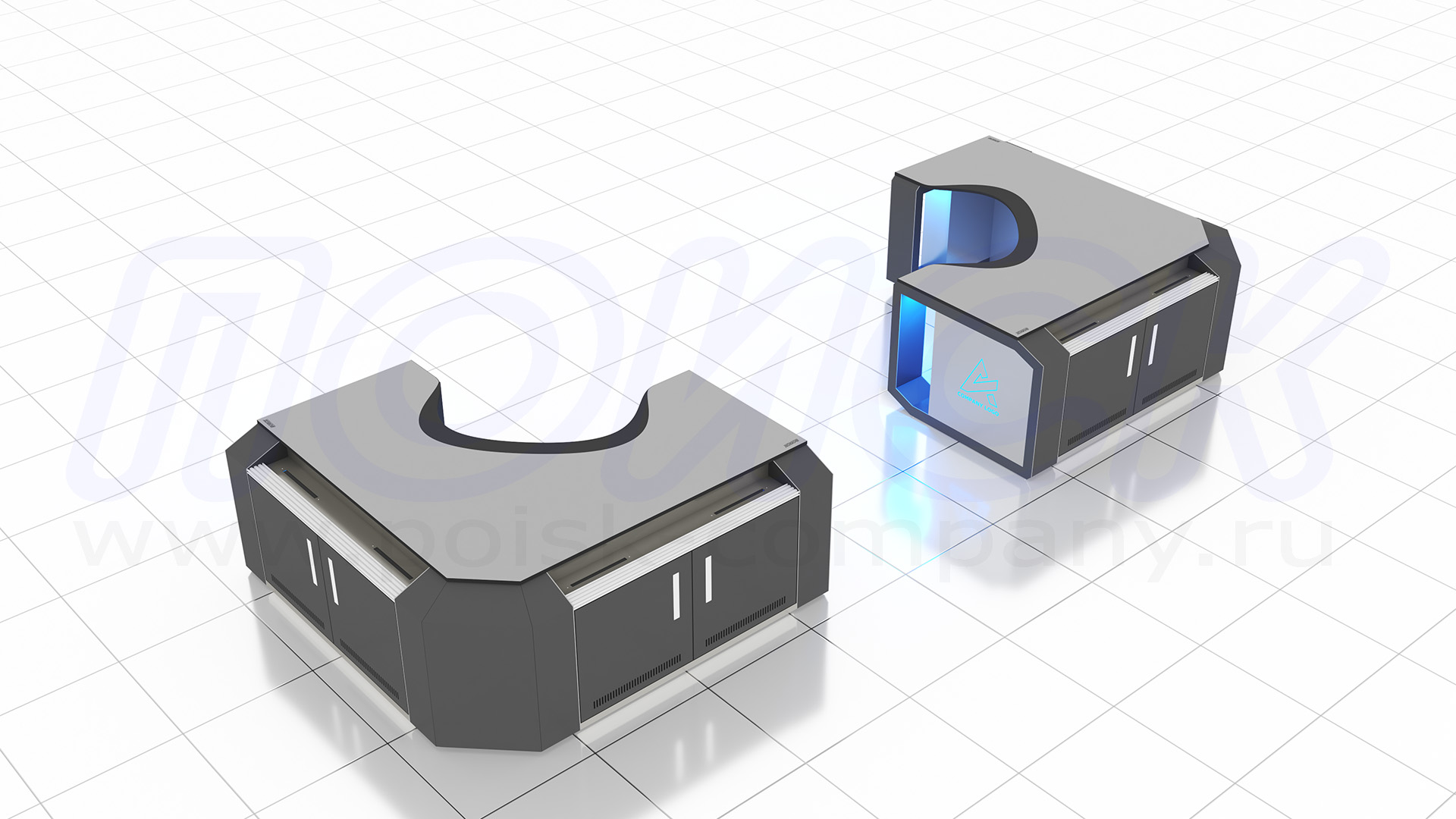 Диспетчерский стол-пульт серии ПОИСК-D (70)