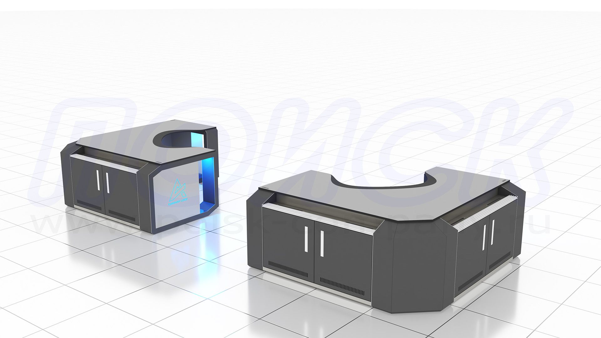 Диспетчерский стол-пульт серии ПОИСК-D (76)