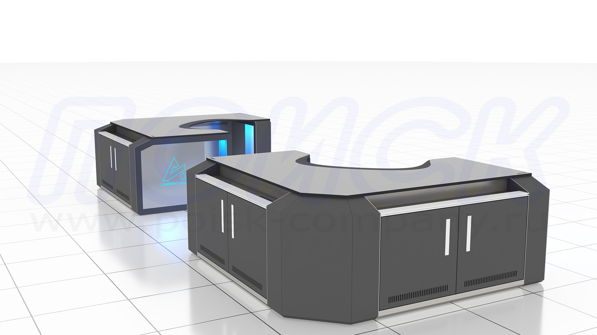 Диспетчерский стол-пульт серии ПОИСК-D (79)