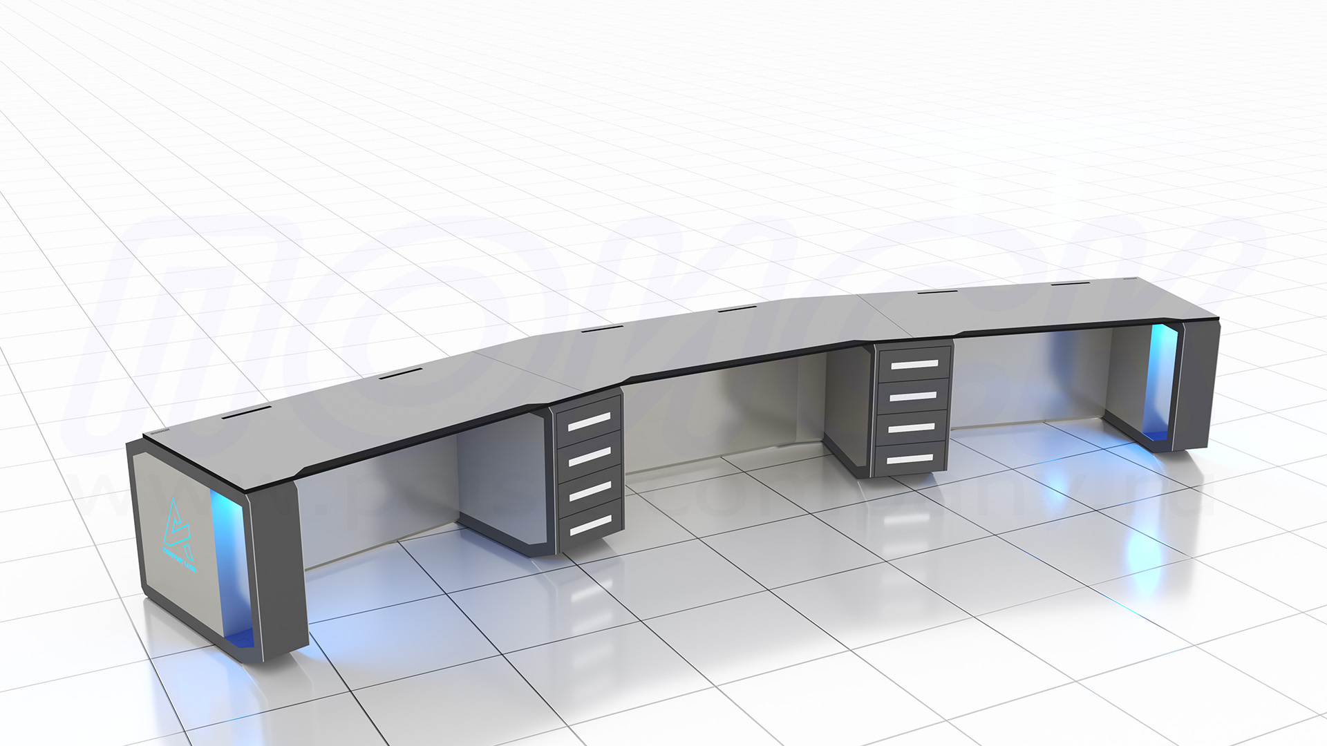 Диспетчерский стол-пульт серии ПОИСК-D (88)