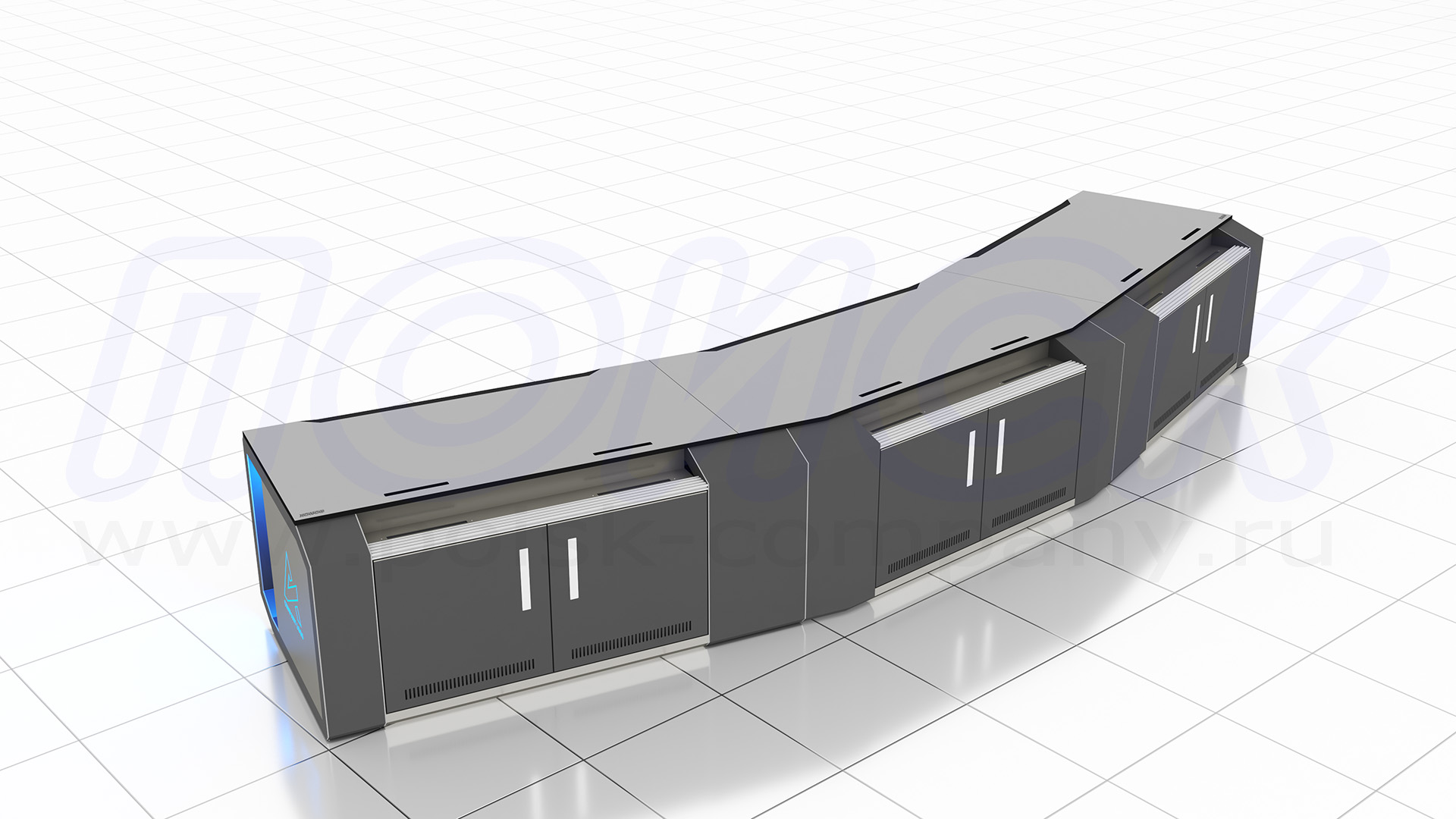 Диспетчерский стол-пульт серии ПОИСК-D (91)