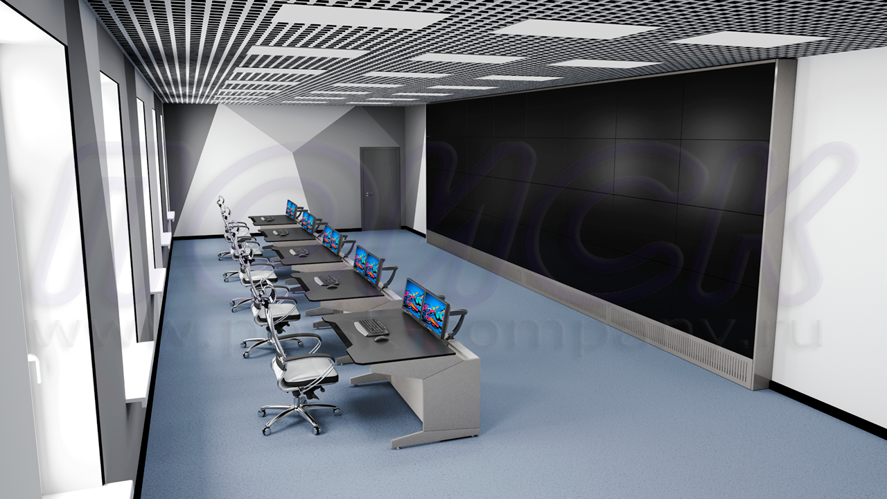 Диспетчерские столы (диспетчерская консоль) серии ПОИСК-Н